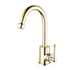 Federation Brass Gold Short Basin Mixer