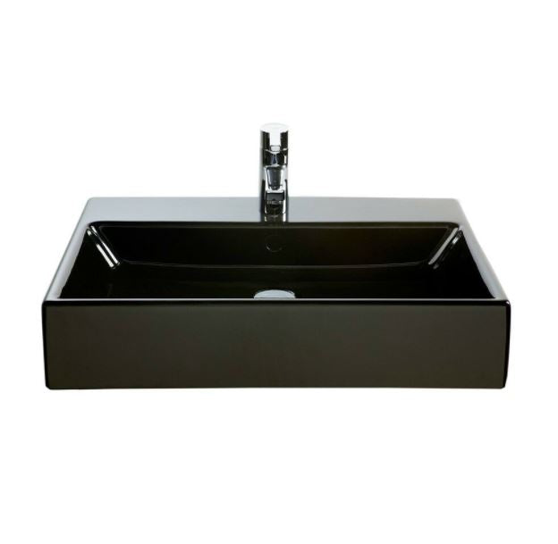 Low Profile Black Insert Basin