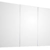 750mm High Mirror Shaving Cabinet- White Gloss