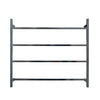 Luna Mini 700S Matte Black Non-Heated Towel Ladder