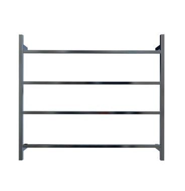 Luna Mini 700S Matte Black Non-Heated Towel Ladder