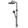 Gisele Twin Rail Shower - Brushed Nickel