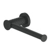 Textura Toilet Roll Holder - Matte Black/ Gunmetal
