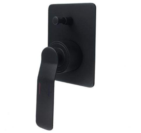 Synergii Shower or Bath Mixer with Diverter Button - Brushed Rose Gold