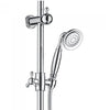 Lillian Twin Rail Shower - Chrome