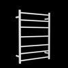 600mm Matte White Towel Ladders