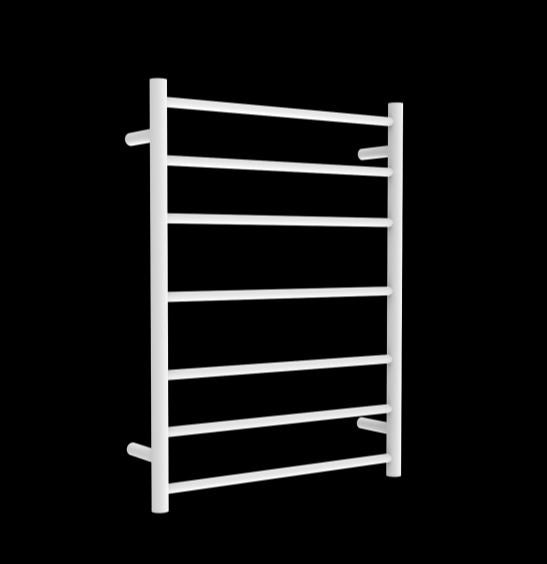 600mm Matte White Towel Ladders