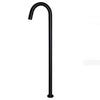 Meir Round Freestanding Bath Spout - Matte Black