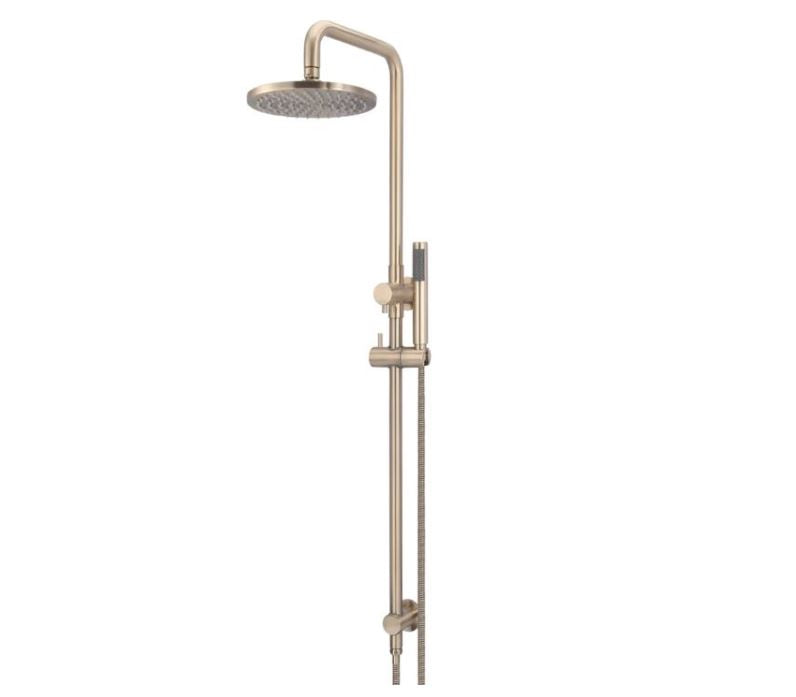 Meir Champagne Round Combination Shower Set