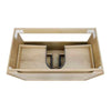Noah Natural Oak 900mm Wall Hung Vanity
