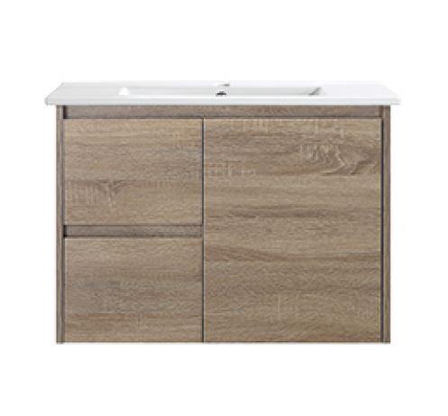 Prime Oak Wall Hung Vanity 750mm