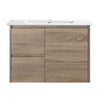 Antico Oak II Wall Hung Vanity 900mm-1500mm - Bayside Bathroom