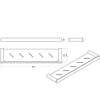 Olivia Metal Shelf