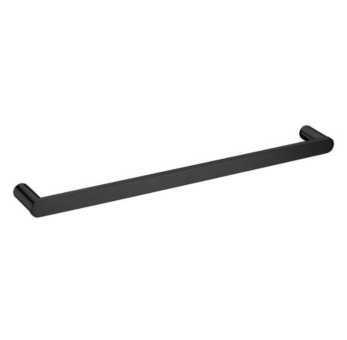 Olivia Single Towel Rail - Matte Black