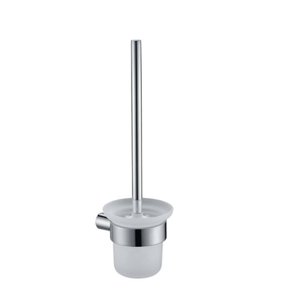 Olivia Toilet Brush Holder - Matte Black