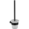 Olivia Toilet Brush Holder - Matte Black