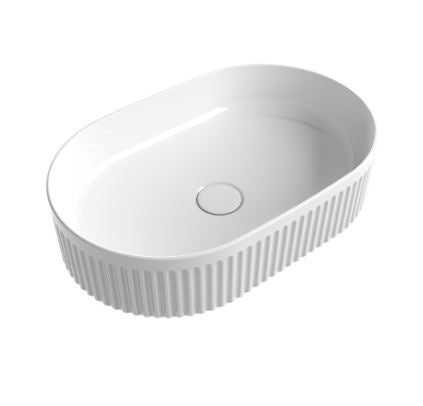 Ripley 500 Oval Basin Gloss White