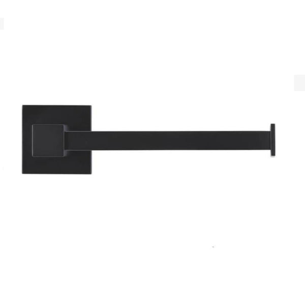 Meir Square Toilet Roll Holder - Matte Black
