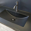 Katie Matte Black 750mm Ceramic Moulded Top