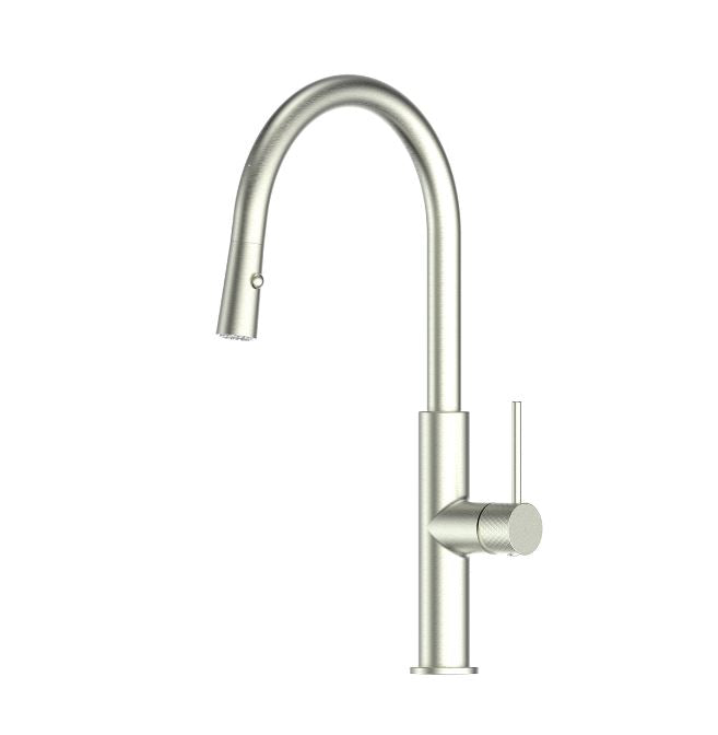 Mika Pull-Down Sink Mixer - Brushed Nickel