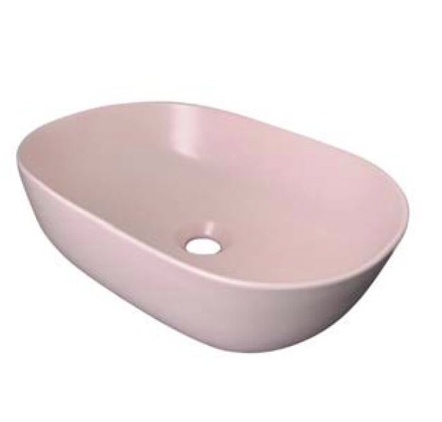 Positano 460 Basin - Matte Pink