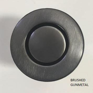 Gunmetal Pop Down Plug and Wastes