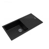 NEW ROXY 1000 Black Granite Sink
