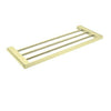 Ecco Towel Rack - Brushed Brass - Bayside Bathroom
