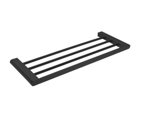 Ecco Towel Rack - Matte Black - Bayside Bathroom