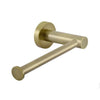 Meir Round Toilet Roll Holder - Brushed Brass