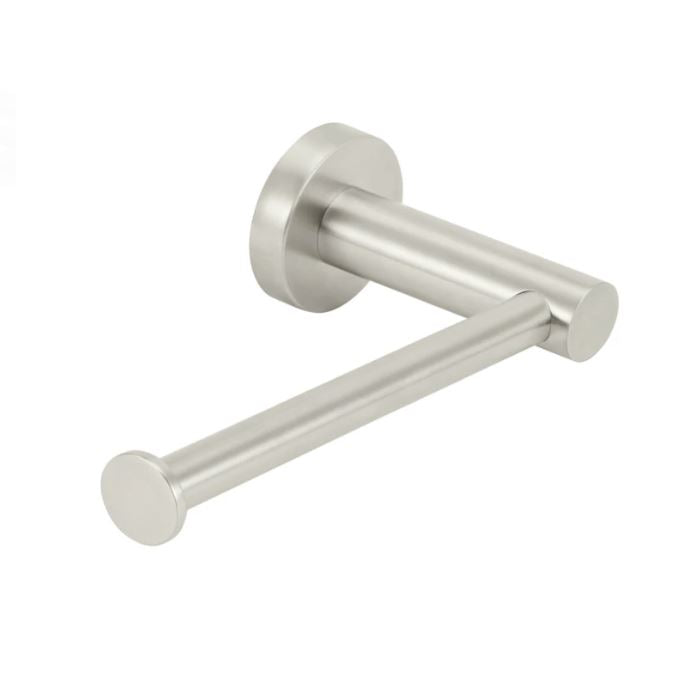 Meir Round Toilet Roll Holder - Brushed Nickel