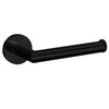 Dolce Toilet roll holder - Matte Black - Bayside Bathroom