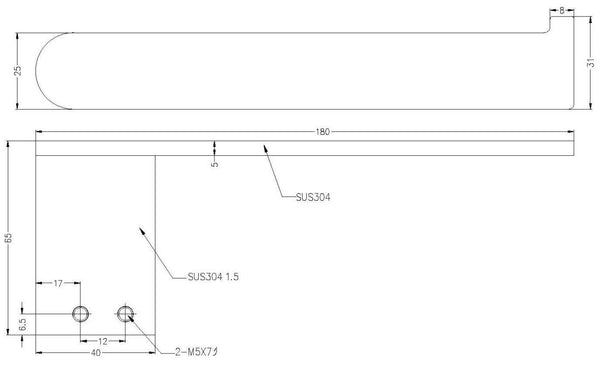Ecco Toilet Roll Holder II - Chrome - Bayside Bathroom