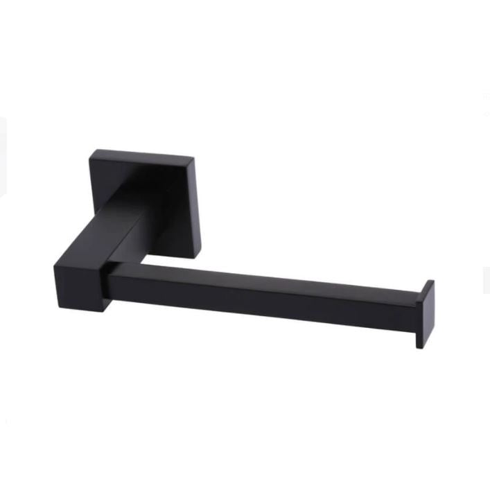 Meir Square Toilet Roll Holder - Matte Black