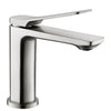 Rushy Short Basin Mixer - Brushed Nickel - Bayside Bathroom