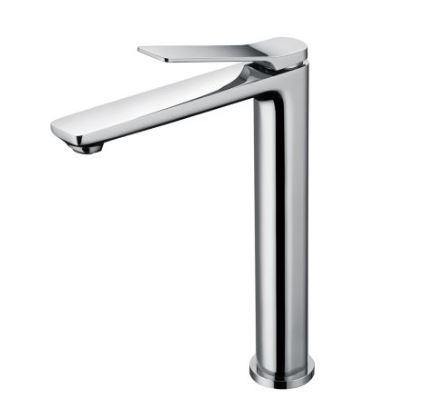 Rushy Tall Basin Mixer - Brushed Nickel - Bayside Bathroom