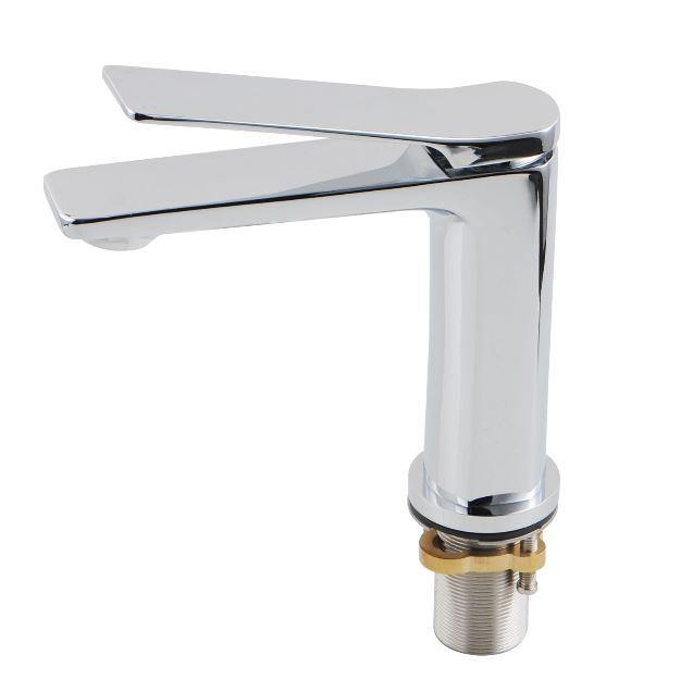 Rushy Short Basin Mixer - Chrome