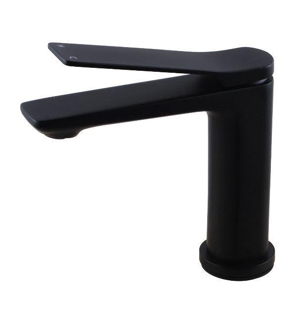 Rushy Short Basin Mixer - Matte Black