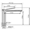 Rushy Short Basin Mixer - Brushed Nickel - Bayside Bathroom