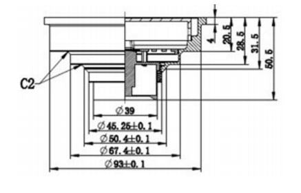 Bermuda Mega 100mm round floor waste