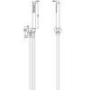 Round Shower Bracket - Matte Black - Bayside Bathroom