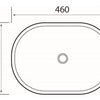Positano 460 Gloss White Basin
