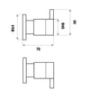Liberty Wall Top Assemblies - Matte Black