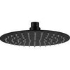 200mm Black Square Shower Head - Bayside Bathroom