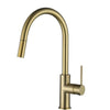 Round Mini Pull Out Kitchen Mixer- Brushed Bronze