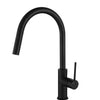 Round Mini Pull Out Kitchen Mixer- Matte Black