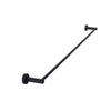 Meir Round Single Towel Rail 900mm  - Matte Black