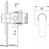 Synergii Shower or Bath Mixer - Chrome