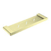 Ecco Metal shelf - Brushed Brass - Bayside Bathroom
