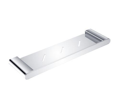 Ecco Metal shelf - Chrome - Bayside Bathroom